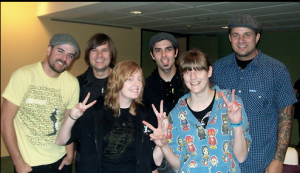 Nikki and I with Relient K